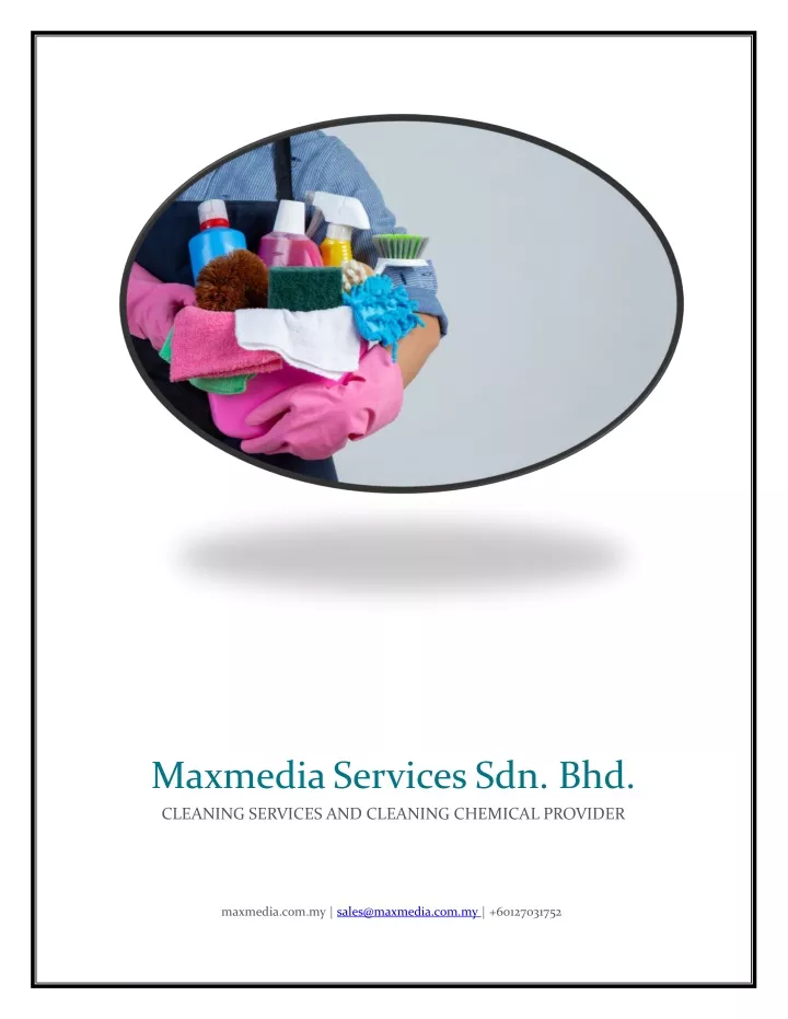 maxmedia services sdn bhd cleaning services