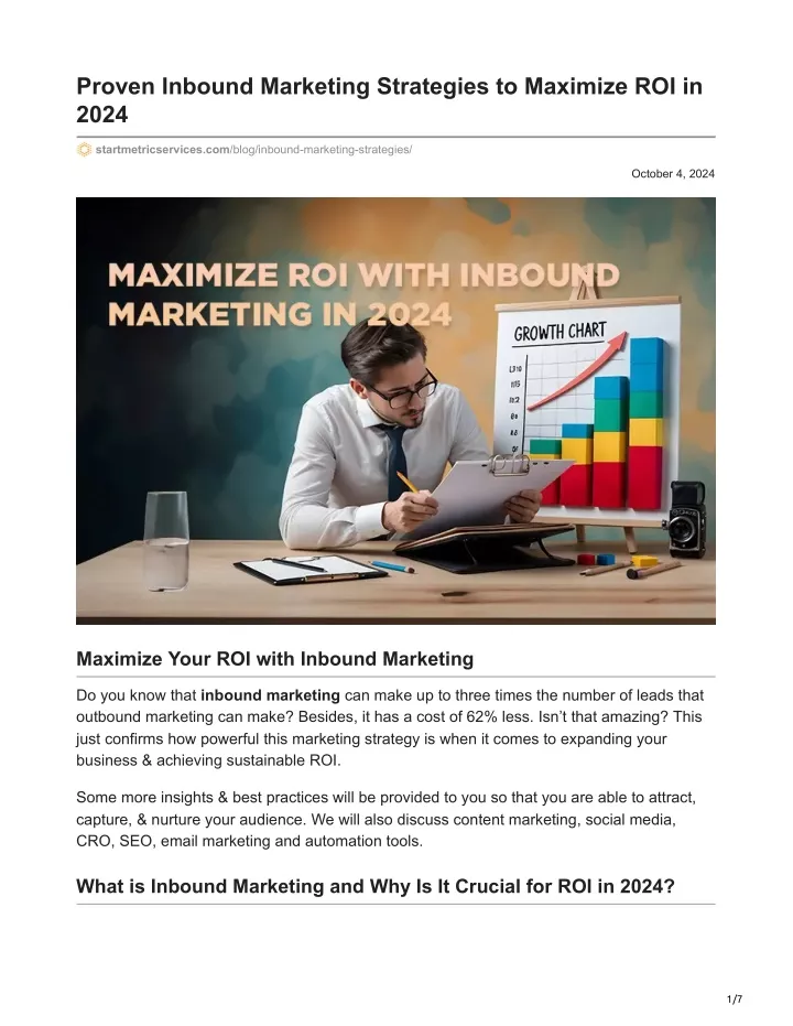 proven inbound marketing strategies to maximize