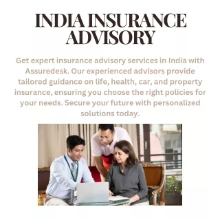 Reliable Insurance Consultant Near You | Assuredesk