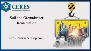 Comprehensive Solutions For Soil And Groundwater Remediation