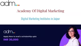 Digital Marketing Institutes in Jaipur