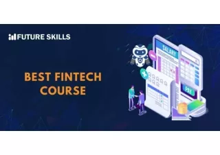 Top Fintech Course by Future Skills Academy