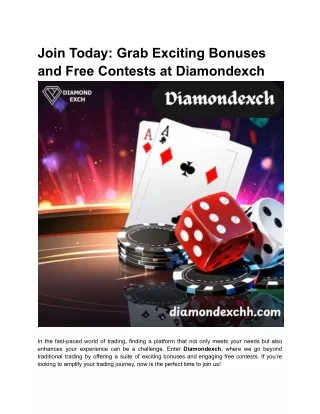 join today grab exciting bonuses and free