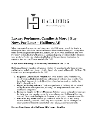 luxury perfumes candles more buy now pay later