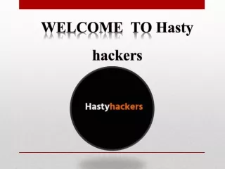 welcome to hasty hackers