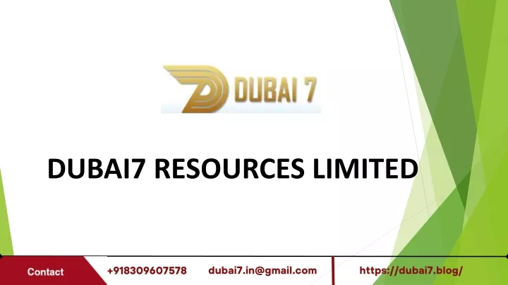 dubai7 resources limited