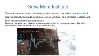 Grow More Institute