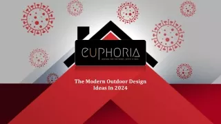 The Modern Outdoor Design Ideas In 2024