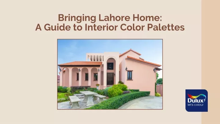 bringing lahore home a guide to interior color