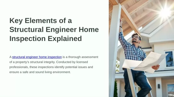 key elements of a structural engineer home