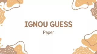 ignou guess