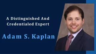 adam s kaplan