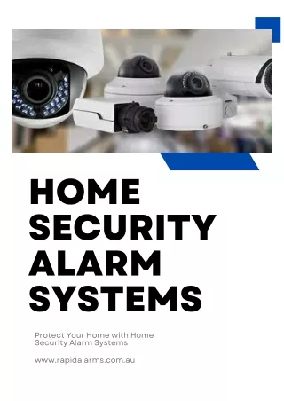 home security alarm systems