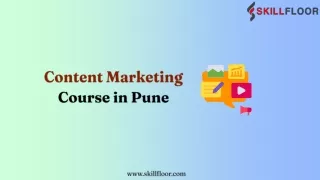 Content Marketing Course in Pune-Skillfloor