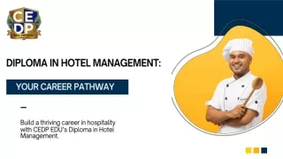 Diploma in Hotel Management