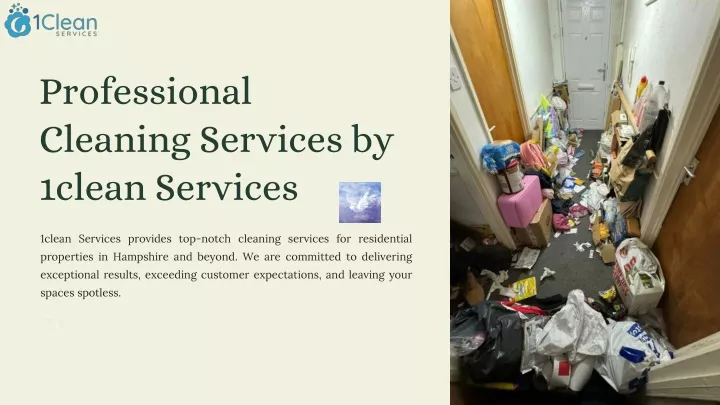 professional cleaning services by 1clean services