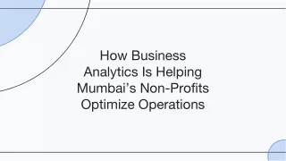 how business analytics is helping mumbai
