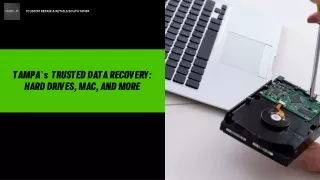 Tampa's Trusted Data Recovery Hard Drives, Mac, and More