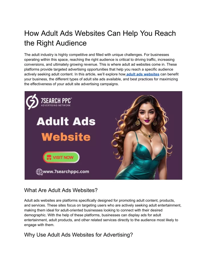 how adult ads websites can help you reach