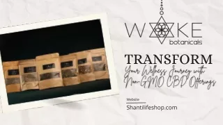 Transform Your Wellness Journey with Non-GMO CBD Offerings