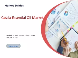 Cassia Essential Oil Market Size, Share, and Forecast to 2031