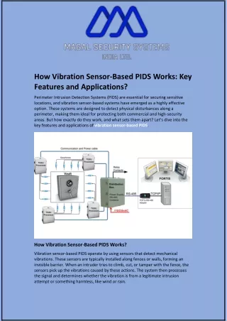 how vibration sensor based pids works