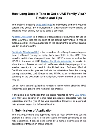 How Long Does It Take to Get a UAE Family Visa_ Timeline and Tips.docx