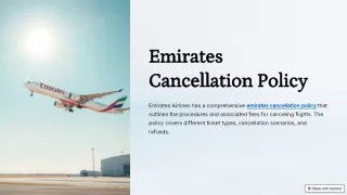 emirates cancellation policy