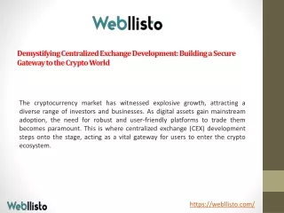 demystifying centralized exchange development building a secure gateway to the crypto world