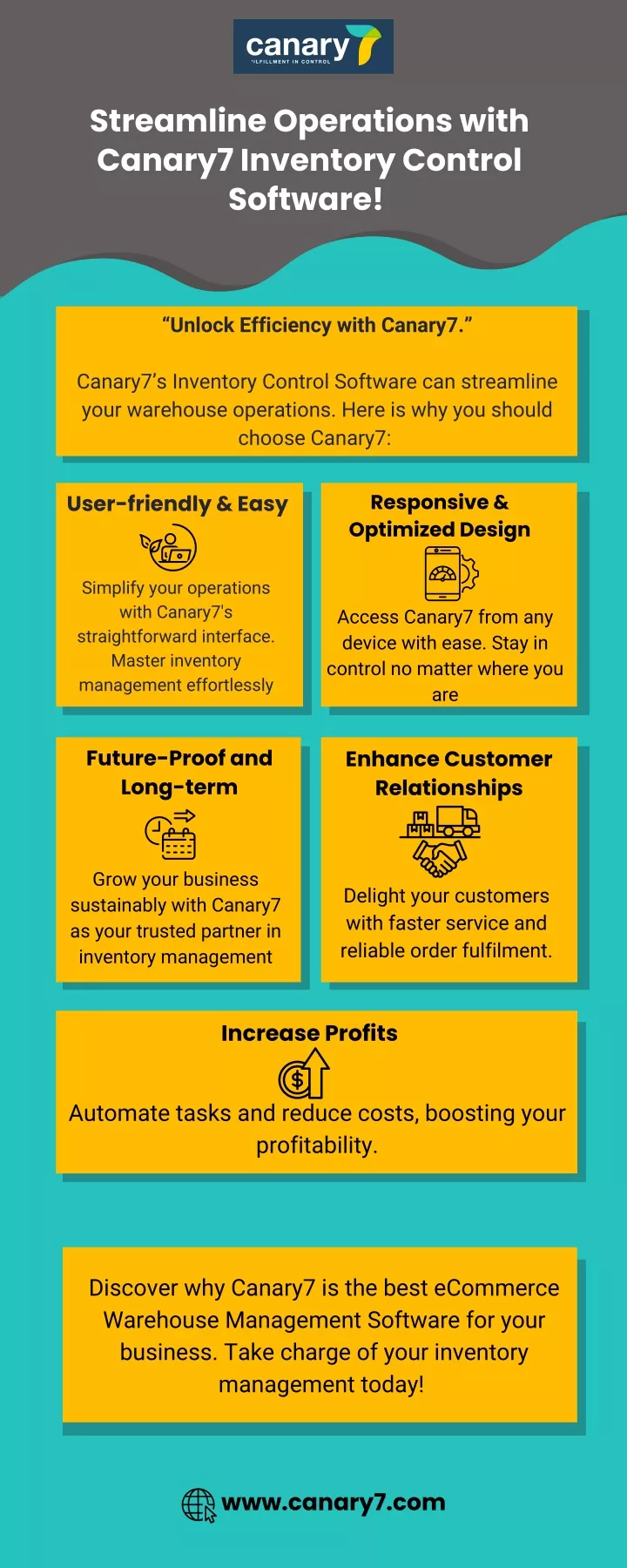 streamline operations with canary7 inventory