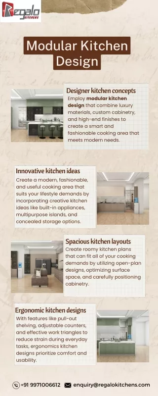 modular kitchen design