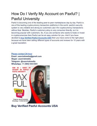 How Do I Verify My Account on Paxful_ _ Paxful University