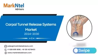 carpal tunnel release systems market