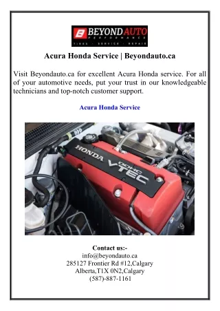 Acura Honda Service  Beyondauto.ca(1)