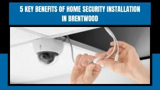 Reliable Installation for Home Security Solutions