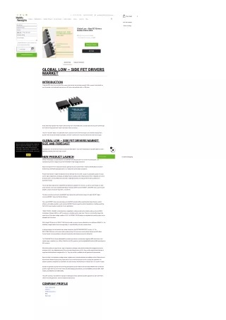 Powering Innovation: The Future of Low-Side FET Drivers in the Global Market