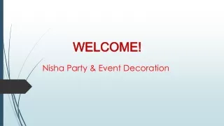 Best Bachelor Party Balloon Decoration in Ghaziabad-Nishadecoration
