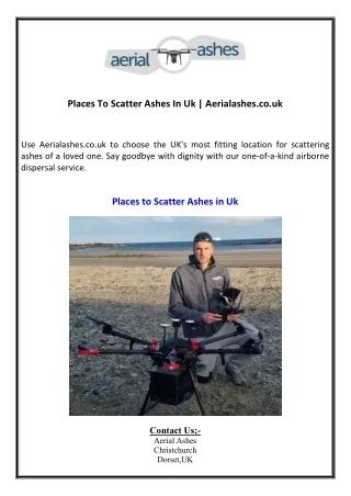 Places To Scatter Ashes In Uk  Aerialashes.co.uk