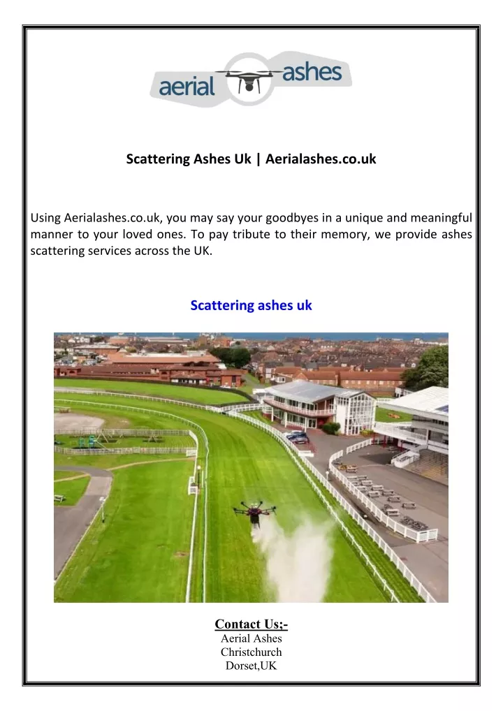 scattering ashes uk aerialashes co uk