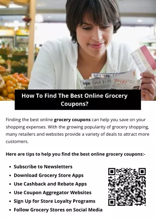 How To Find The Best Online Grocery Coupons?