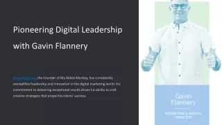 Pioneering Digital Leadership with Gavin Flannery