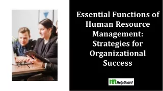 HRM Functions