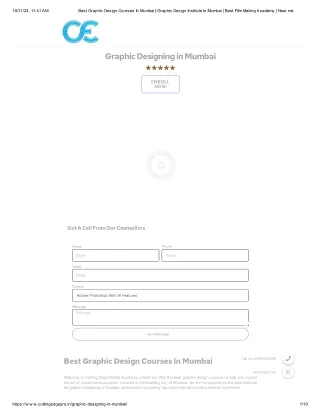 Graphic Design Programs Near Me