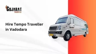 Hire Tempo Traveller in Vadodara