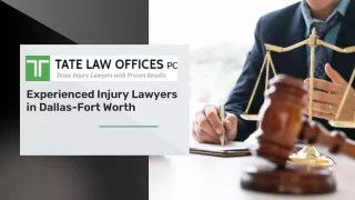 Personal Injury Lawyer in Dallas