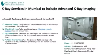 Best X-Ray Services in Mumbai with Precision at MS Medical Care