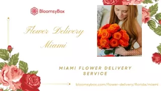 Flower Delivery Miami