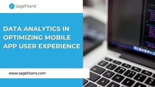 data analytics in data analytics in optimizing