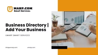 Business Directory, Add Your Business | Umarp.com
