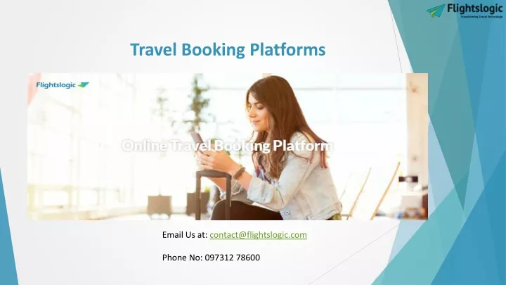 travel booking platforms